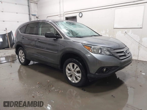 2013 Honda CR-V EX with VIN 2HKRM4H59DH682484, listed as a IAAI auction lot 41504589 with 208,260 mi miles and . Bid and sale history available at DreamBid. Image 1.