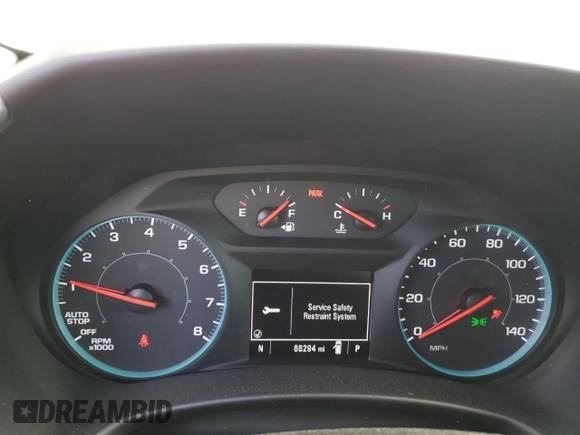 2022 Chevrolet Equinox LS with VIN 2GNAX5EV2N6105162, listed as a Copart auction lot 55537515 with 66,294 mi miles and Salvage title. Bid and sale history available at DreamBid. Image 9.