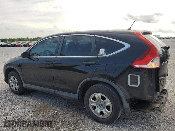 2013 Honda CR-V LX with VIN 5J6RM3H38DL035251, listed as a Copart auction lot 54880465 with 97,082 mi miles and Salvage title. Bid and sale history available at DreamBid. Image 2.
