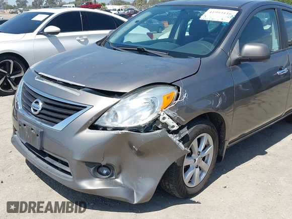 2012 Nissan Versa SV with VIN 3N1CN7AP4CL835712, listed as a IAAI auction lot 41993116 with 125,735 mi miles and . Bid and sale history available at DreamBid. Image 6.
