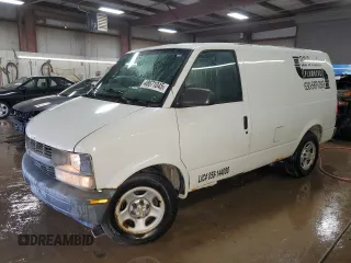 2004 Chevrolet Astro Cargo Van with VIN 1GCDL19X14B108636, listed as a Copart auction lot 48671045 with 227,317 mi miles and Salvage Title. Bid and sale history available at carsss.com. Image 1.