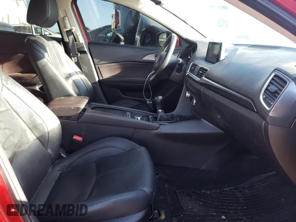 2017 Mazda 3 Grand Touring with VIN JM1BN1M35H1138868, listed as a Copart auction lot 87819445 with 118,017 mi miles and Salvage Title. Bid and sale history available at DreamBid. Image 5.
