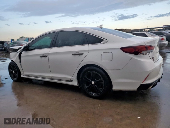 2018 Hyundai Sonata SEL with VIN 5NPE34AF7JH609811, listed as a Copart auction lot 54253855 with 129,435 mi miles and Clean Title. Bid and sale history available at DreamBid. Image 2.