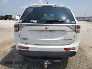 2014 Mitsubishi Outlander SE with VIN JA4AD3A32EZ015938, listed as a Copart auction lot 59175025 with 178,237 mi miles and Salvage title. Bid and sale history available at DreamBid. Image 6.