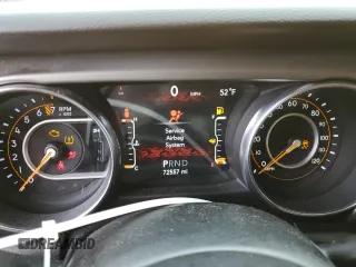 2021 Jeep Wrangler Unlimited Willys с VIN 1C4HJXDG5MW577822, выставлен на аукционе Copart как лот 48394495 с пробегом 72 557 миль миль и Списание • Salvage title. История ставок и продаж доступна на DreamBid. Изображение 9.