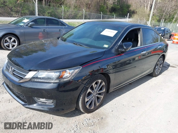 2013 Honda Accord Sport with VIN 1HGCR2F57DA003058, listed as a IAAI auction lot 41904056 with 242,897 mi miles and . Bid and sale history available at DreamBid. Image 18.