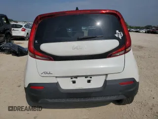 2022 Kia Soul LX with VIN KNDJ23AU6N7157547, listed as a Copart auction lot 51281625 with 55,318 mi miles and Salvage Title. Bid and sale history available at DreamBid. Image 6.