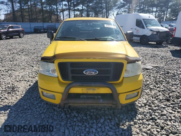 2004 Ford F-150 STX with VIN 1FTRX14WX4KC23180, listed as a Copart auction lot 47877655 with 144,269 mi miles and Salvage title. Bid and sale history available at DreamBid. Image 5.