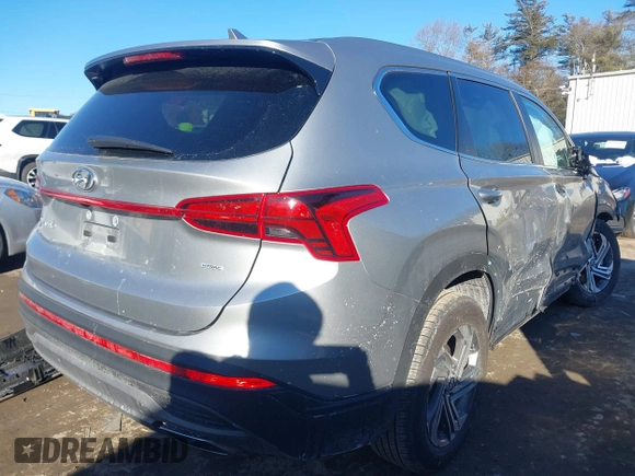 2023 Hyundai Santa Fe SE with VIN 5NMS1DAJ7PH613845, listed as a IAAI auction lot 41433570 with 4,815 mi miles. Bid and sale history available at carsss.com. Image 4.