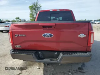 2015 Ford F-150 XLT with VIN 1FTEW1EG2FKD53109, listed as a Copart auction lot 54089215 with 155,339 mi miles and Salvage title. Bid and sale history available at DreamBid. Image 6.