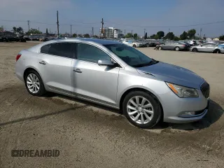 2014 Buick LaCrosse Leather with VIN 1G4GB5G32EF101076, listed as a Copart auction lot 54092665 with 121,934 mi miles and Clean Title. Bid and sale history available at carsss.com. Image 4.