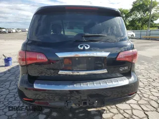 2017 Infiniti QX80 z VIN JN8AZ2NE9H9159198, wystawiony jako Copart lot #58572875 z przebiegiem 136 492 mil mil oraz Szkoda całkowita • Salvage title. Historia ofert i sprzedaży dostępna na DreamBid. Obrazek 6.