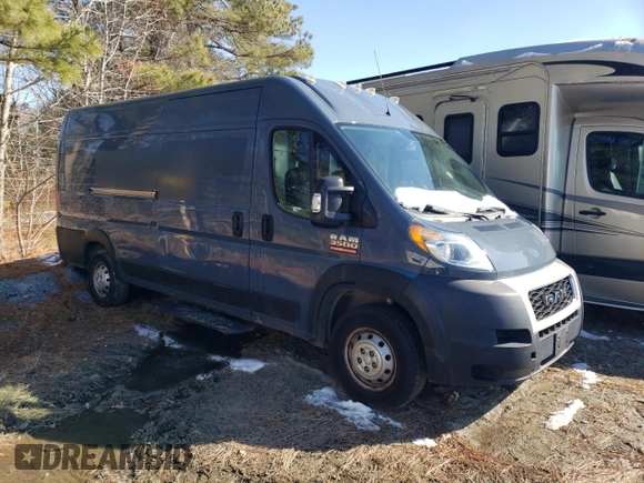 2020 Ram ProMaster Cargo with VIN 3C6URVJG2LE140568, listed as a Copart auction lot 88112275 with Not Provided miles and Clean Title. Bid and sale history available at carsss.com. Image 4.