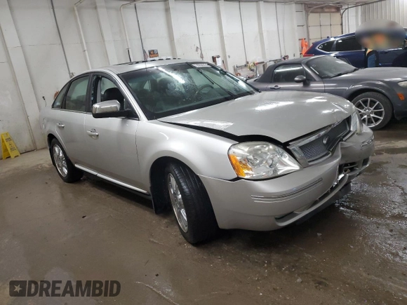 2007 Ford Five Hundred Limited with VIN 1FAHP25187G103458, listed as a Copart auction lot 74236374 with 46,515 mi miles and Salvage Title. Bid and sale history available at carsss.com. Image 4.