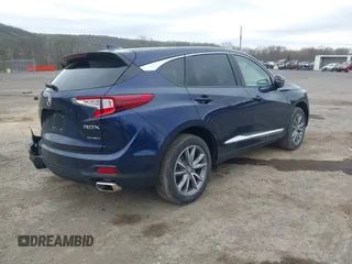 2024 Acura RDX Technology with VIN 5J8TC2H56RL010688, listed as a IAAI auction lot 42064217 with 9,873 mi miles and . Bid and sale history available at DreamBid. Image 4.