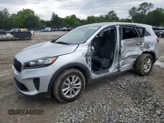 2019 Kia Sorento LX with VIN 5XYPGDA56KG441169, listed as a Copart auction lot 58800605 with 73,688 mi miles and Salvage title. Bid and sale history available at DreamBid. Image 1.