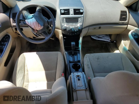 2006 Honda Accord LX SE with VIN 1HGCM56386A019903, listed as a Copart auction lot 57084755 with 170,823 mi miles and Salvage title. Bid and sale history available at DreamBid. Image 8.