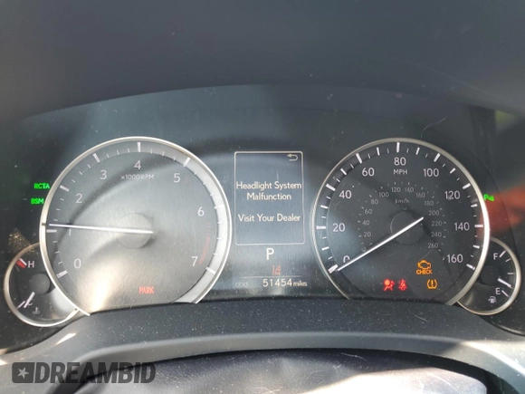2018 Lexus RX 350L Premium with VIN JTJDZKCA2J2011527, listed as a Copart auction lot 57765915 with 51,454 mi miles and Salvage title. Bid and sale history available at DreamBid. Image 9.