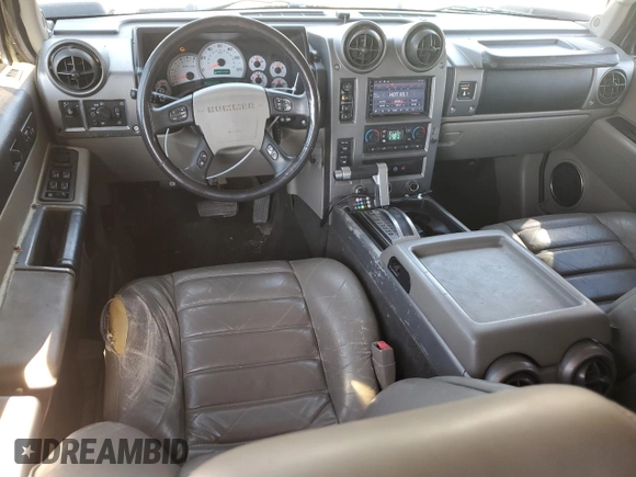 2003 Hummer H2 with VIN 5GRGN23U23H102026, listed as a Copart auction lot 62070254 with 191,588 mi miles and Clean Title. Bid and sale history available at carsss.com. Image 8.