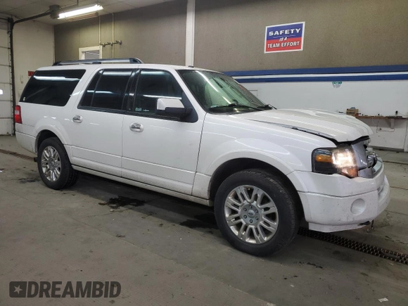 2014 Ford Expedition EL Limited with VIN 1FMJK2A56EEF25512, listed as a Copart auction lot 84088944 with 108,994 mi miles and Salvage Title. Bid and sale history available at carsss.com. Image 4.