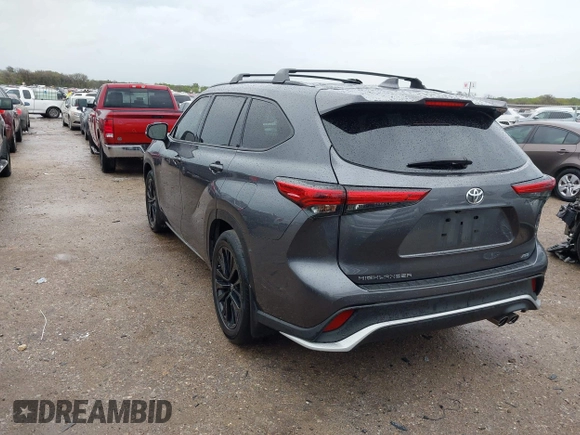 2023 Toyota Highlander L with VIN 5TDKDRAH3PS508220, listed as a IAAI auction lot 41905517 with 37,891 mi miles and . Bid and sale history available at DreamBid. Image 3.
