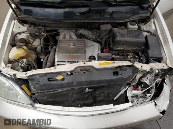 2002 Lexus RX 300 with VIN JTJHF10U220260734, listed as a Copart auction lot 80575794 with 161,218 mi miles and Salvage Title. Bid and sale history available at carsss.com. Image 14.