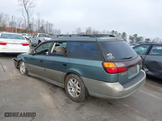 2000 Subaru Legacy Wagon Outback w/GB Equip with VIN 4S3BH6755Y6618462, listed as a IAAI auction lot 41801341 with 279,150 mi miles. Bid and sale history available at carsss.com. Image 3.