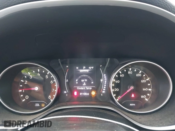 2018 Jeep Compass Sport with VIN 3C4NJCABXJT263332, listed as a IAAI auction lot 41554259 with 91,156 mi miles and . Bid and sale history available at DreamBid. Image 7.