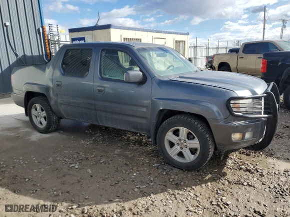 2010 Honda Ridgeline RTL with VIN 5FPYK1F58AB006922, listed as a Copart auction lot 44967355 with 202,067 mi miles and Salvage Title. Bid and sale history available at carsss.com. Image 4.