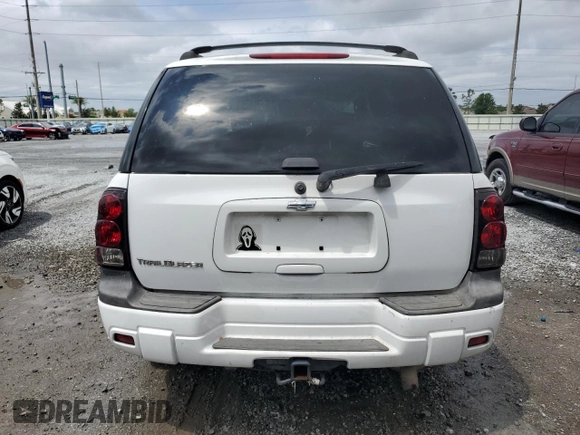 2007 Chevrolet TrailBlazer LS with VIN 1GNDS13S972249403, listed as a Copart auction lot 52070115 with 195,419 mi miles and Salvage Title. Bid and sale history available at DreamBid. Image 6.