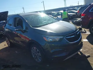 2018 Buick Encore Preferred with VIN KL4CJASB8JB619962, listed as a IAAI auction lot 41675481 with 157,033 mi miles. Bid and sale history available at carsss.com. Image 1.