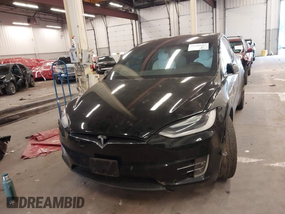 2016 Tesla Model X 70D with VIN 5YJXCBE23GF004941, listed as a IAAI auction lot 41706603 with 108,052 mi miles and . Bid and sale history available at DreamBid. Image 12.