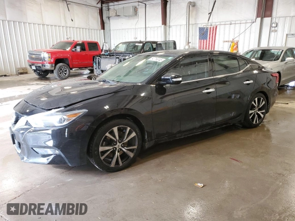 2018 Nissan Maxima SL with VIN 1N4AA6AP2JC394624, listed as a Copart auction lot 54716245 with 134,440 mi miles and Clean title. Bid and sale history available at DreamBid. Image 1.