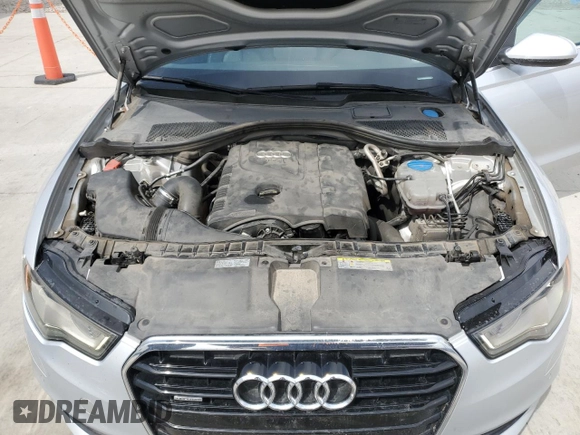 2015 Audi A6 2.0T Premium Plus with VIN WAUGFAFC5FN014473, listed as a Copart auction lot 51280485 with 103,020 mi miles and Salvage Title. Bid and sale history available at carsss.com. Image 11.