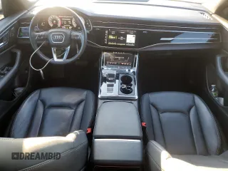 2021 Audi Q8 Premium Plus with VIN WA1EVAF17MD020011, listed as a Copart auction lot 45566815 with 42,724 mi miles and Salvage title. Bid and sale history available at DreamBid. Image 8.