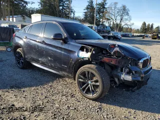 2019 BMW X6 xDrive35i with VIN 5UXKU2C57K0Z65374, listed as a Copart auction lot 47344585 with 90,546 mi miles and Salvage Title. Bid and sale history available at carsss.com. Image 4.