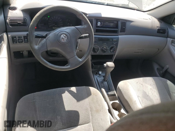 2005 Toyota Corolla CE with VIN 1NXBR32E75Z368700, listed as a Copart auction lot 62515285 with 227,776 mi miles and Salvage title. Bid and sale history available at DreamBid. Image 8.