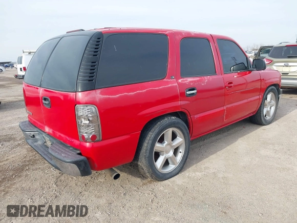 2001 Chevrolet Tahoe LT with VIN 1GNEK13T81J171819, listed as a IAAI auction lot 41578576 with 257,360 mi miles. Bid and sale history available at carsss.com. Image 4.