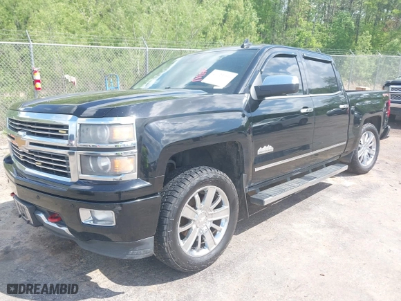 2015 Chevrolet Silverado 1500 High Country with VIN 3GCUKTEC9FG355379, listed as a IAAI auction lot 41923900 with 253,497 mi miles. Bid and sale history available at carsss.com. Image 2.