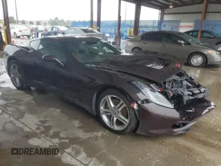 2016 Chevrolet Corvette 1LT with VIN 1G1YB2D78G5114902, listed as a Copart auction lot 65813404 with 70,179 mi miles and Salvage Title. Bid and sale history available at carsss.com. Image 4.