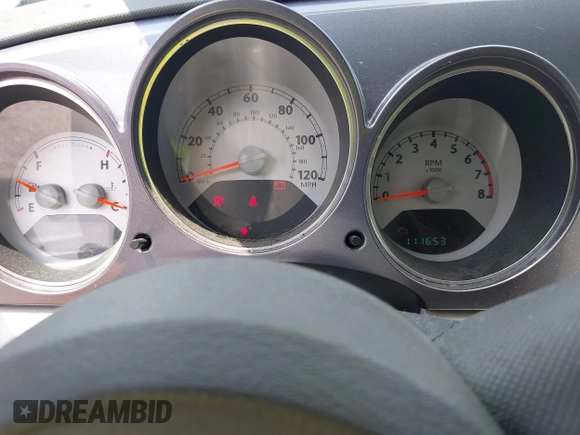 2007 Chrysler PT Cruiser Touring with VIN 3A8FY58B57T579627, listed as a IAAI auction lot 42503536 with 111,653 mi miles and . Bid and sale history available at DreamBid. Image 7.