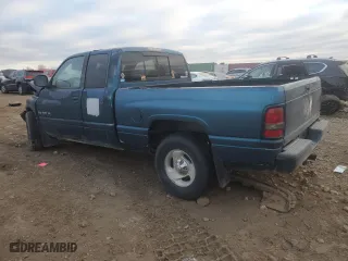 1998 Dodge Ram 1500 with VIN 3B7HC13Z6WG241172, listed as a Copart auction lot 82784324 with 0 mi miles and Salvage Title. Bid and sale history available at carsss.com. Image 2.