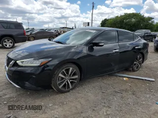 2021 Nissan Maxima SV z VIN 1N4AA6CV8MC506052, wystawiony jako Copart lot #55867975 z przebiegiem 82 929 mil mil oraz Szkoda całkowita • Salvage title. Historia ofert i sprzedaży dostępna na DreamBid. Obrazek 1.