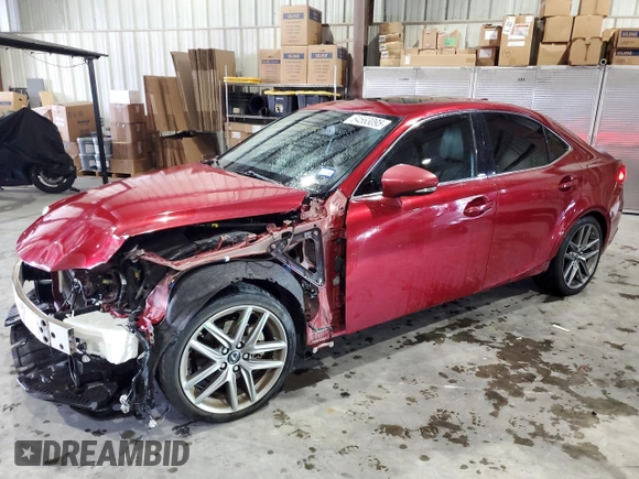 2014 Lexus IS 250 with VIN JTHCF1D29E5005543, listed as a Copart auction lot 64563095 with 88,284 mi miles and Salvage title. Bid and sale history available at DreamBid. Image 1.