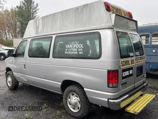 2014 Ford Econoline Cargo Commercial with VIN 1FTNE2EW9EDA74369, listed as a Copart auction lot 56188375 with 114,307 mi miles and Clean Title. Bid and sale history available at DreamBid. Image 3.
