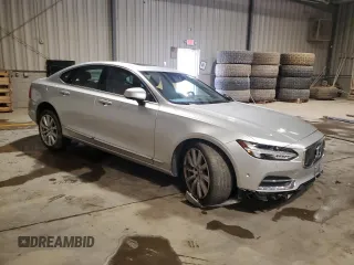 2017 Volvo S90 Inscription with VIN YV1A22ML0H1004127, listed as a Copart auction lot 50399715 with 42,815 mi miles and Salvage Title. Bid and sale history available at carsss.com. Image 4.