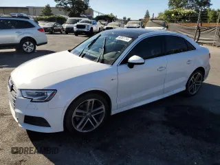 2017 Audi A3 Sedan Premium Plus with VIN WAUGUGFF6H1031585, listed as a Copart auction lot 66361714 with 95,818 mi miles and Salvage Title. Bid and sale history available at carsss.com. Image 1.