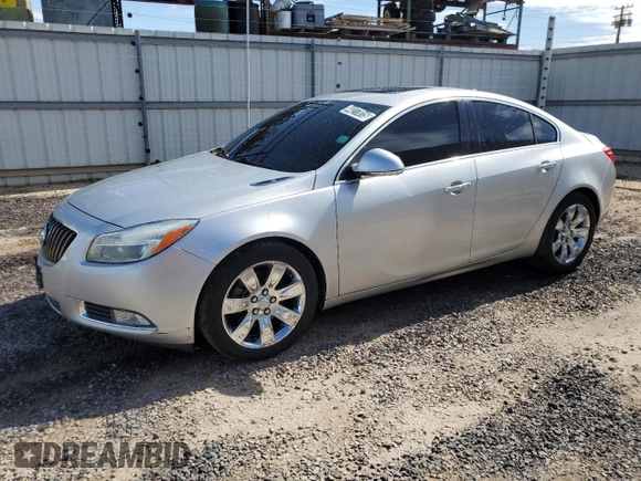 2013 Buick Regal Turbo Premium 1 with VIN 2G4GS5EV9D9247809, listed as a Copart auction lot 44277815 with 71,517 mi miles and Clean Title. Bid and sale history available at DreamBid. Image 1.
