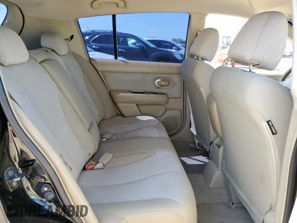 2009 Nissan Versa SL with VIN 3N1BC13E69L383863, listed as a Copart auction lot 59166235 with 138,630 mi miles and Salvage title. Bid and sale history available at DreamBid. Image 10.