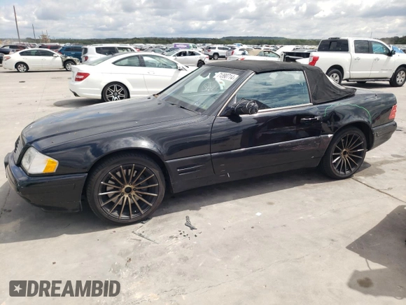 1999 Mercedes-Benz SL-Class with VIN WDBFA68F0XF182162, listed as a Copart auction lot 71390714 with 111,152 mi miles and Salvage Title. Bid and sale history available at carsss.com. Image 1.